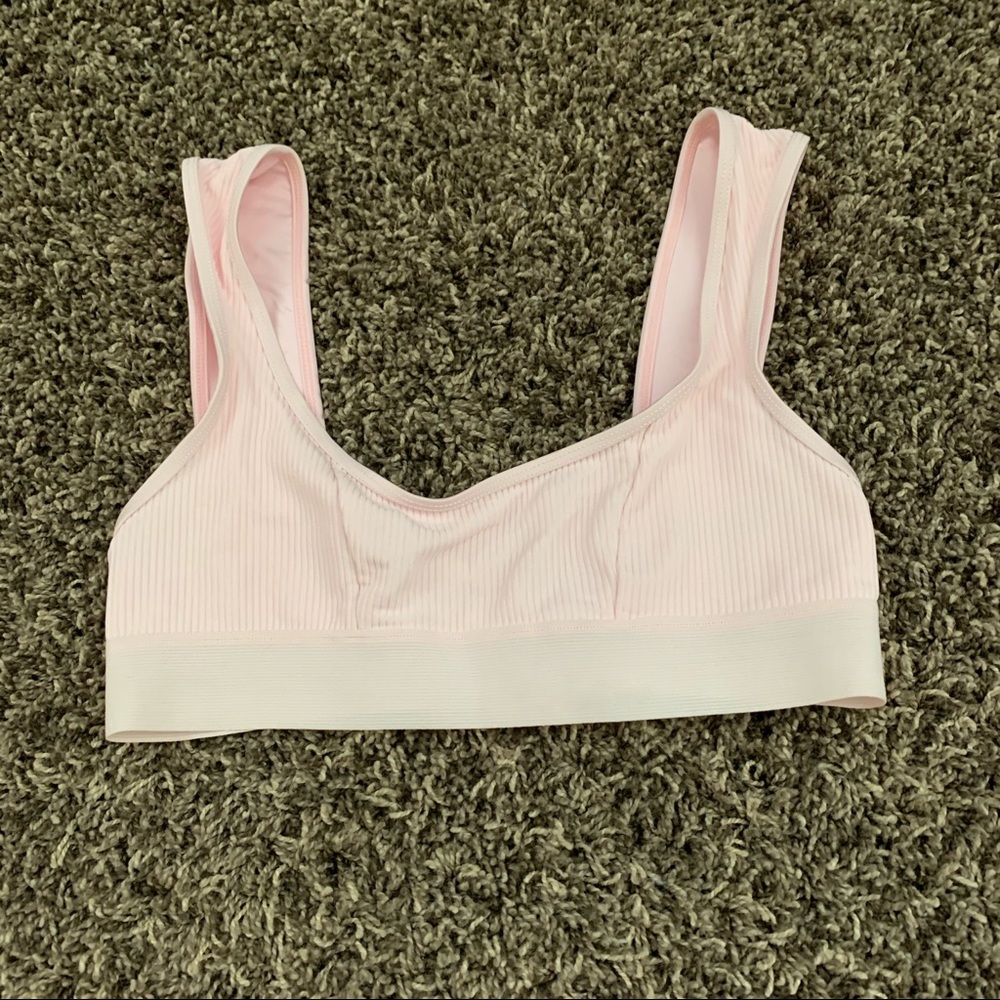 frankies bikinis S ribbed top